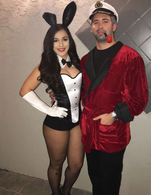 Playboy Bunny and Gentleman sexy dress Couples